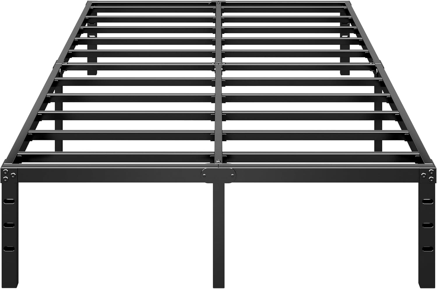 Listing image for HLIPHA Metal Platform Bed Frame, Full, 14 Inch Tall